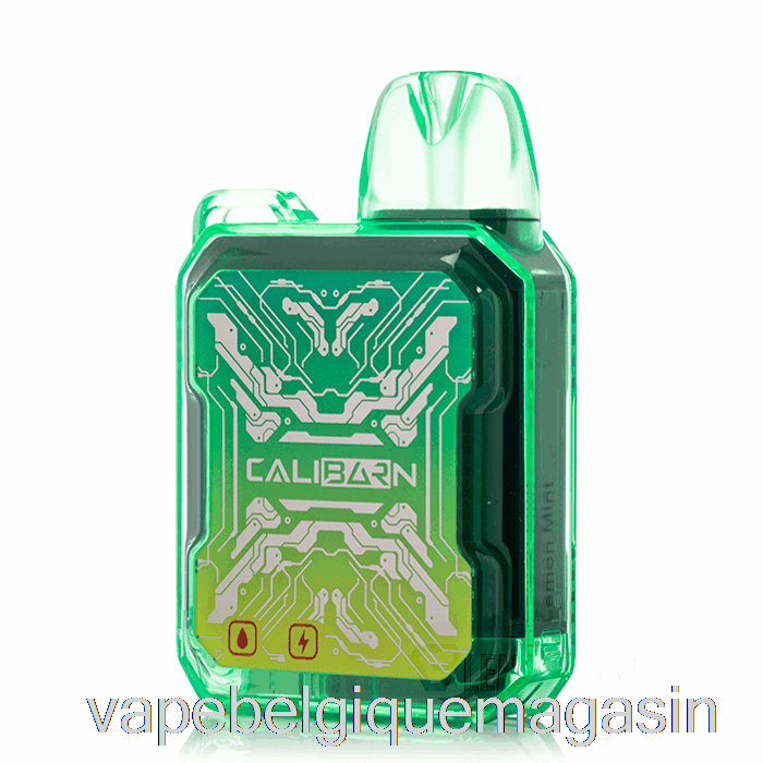 Vape Juice Uwell Caliburn Bar B6000 Jetable Citron Menthe